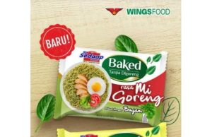 Mie Sedaap Baked is lower in fat and free from MSG
