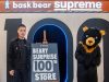 ‘Bear Paw’ service at Bask Bear Coffee’s 100th store carnival