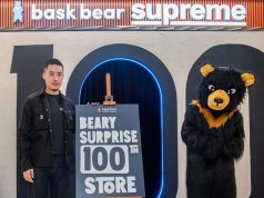 ‘Bear Paw’ service at Bask Bear Coffee’s 100th store carnival