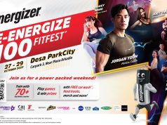 Power Up with Energizer’s Re-Energize 100% Fitfest this October!