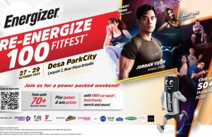 Power Up with Energizer’s Re-Energize 100% Fitfest this October!