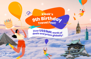 Klook Celebrates 9 Years with $9 Million in Giveaways, Achieves Threefold Growth vs Pre-pandemic and Hits US$3 Billion in Annual Gross Booking Value