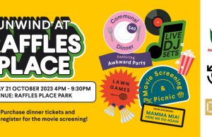 Have a Taste of Home as the third edition of UNWIND @ Raffles Place kicks off the year-end festivities with an experiential dining experience!