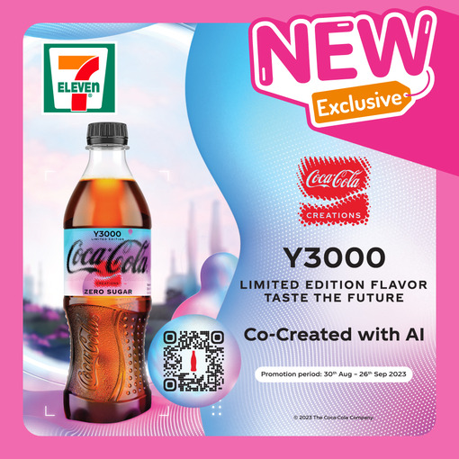 Coke launched Coca-Cola Y3000, a drink co-created with AI
