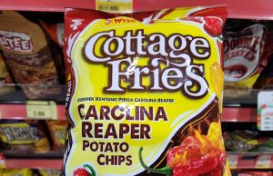 Wise Cottage Fries Carolina Reaper exclusively at 7-Eleven Malaysia