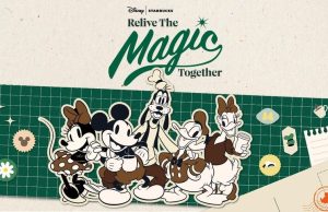 Relive the Disney magic with vintage-styled designs at Starbucks