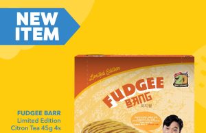 New Fudgee Barr with Korean citron tea flavour