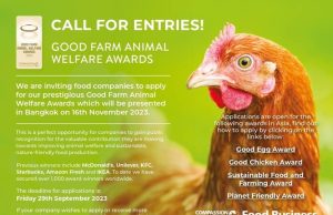 Compassion in World Farming is Calling for Entries for its Good Farm Animal Welfare Awards in Asia