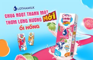 Lothamilk launches new pink guava flavoured fermented milk drink, 500ml carton milk