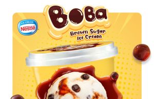New Nestle Boba Brown Sugar Ice Cream in a shareable tub format