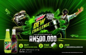 Bringing the PUBGM experience from virtual to reality: Mountain Dew’s Dew Challenge returns in collaboration with mobile gaming giant, PUBG