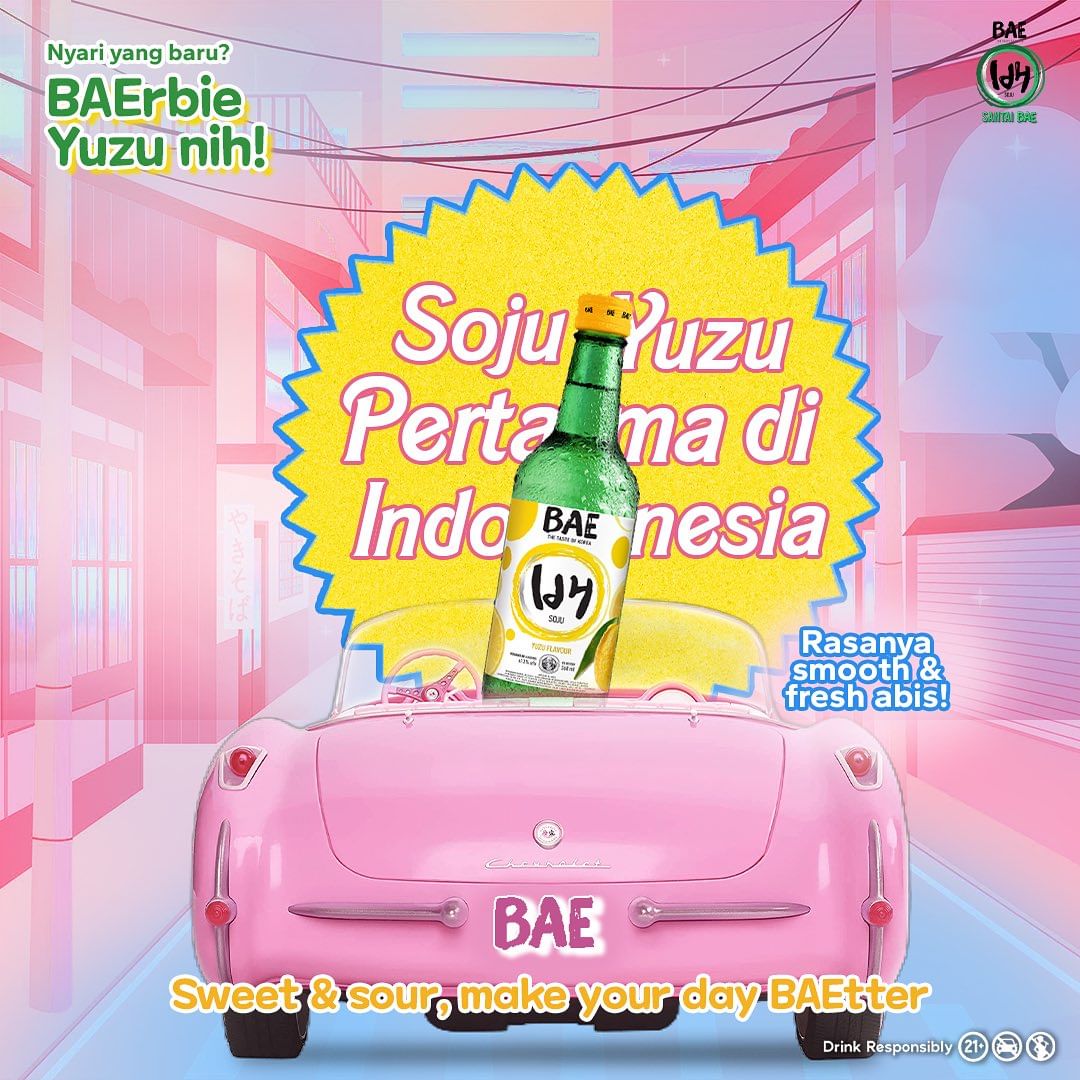 BAE releases Indonesia's first somaek, adds new soju flavours Mini Me