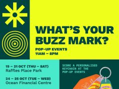 Find out What’s your Buzz Mark at Raffles Place
