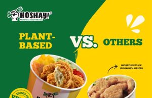 Brand-new packaging for Hoshay Plant-based Crispy Fried Chicken