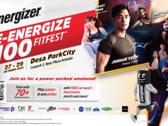 Calling all Fitness Enthusiasts: Experience a Weekend Full of Fun at Energizer’s Re-Energize 100% Fitfest