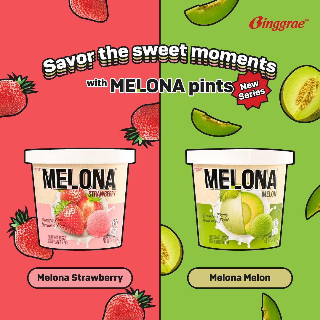 Binggrae launches new ice cream sticks, Melona Pints Mini Me Insights