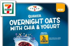 Quaker Oats and 7-Eleven Philippines promote oat consumption with new 7-Fresh Overnight Oats