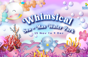Sengkang Grand Mall Presents Singapore’s First Pop-Up In-Mall Inflatable Water Park — Whimsical Sea-mas Water Park