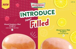 Krispy Kreme Thailand introduces novel creation filled doughnuts