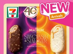 7-Eleven Singapore offers Magnum Double Sunlover and Magnum Double Starchaser