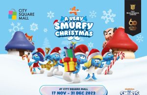 Have A Very Smurfy Christmas at City Square Mall!