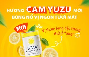 Goody Group unveils new Star Kombucha yuzu flavor in Vietnam, targeting health-conscious young females