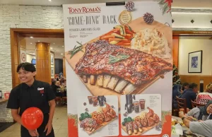 Backed by popular demand, Tony Roma’s ‘Come-Bing’ Back is here in Malaysia