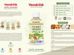 Yendrink plant-based beverages are high in BCAAs, prebiotics and vitamins