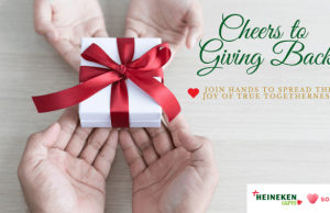 Cheers to Giving Back this Festive Season