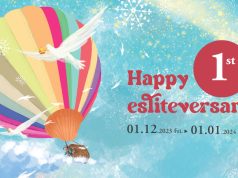eslite spectrum Kuala Lumpur celebrates 1st esliteversary with Adorable Giant Paper Art Hot Air Balloon Installation!