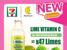 New Moon new lime drink packed with 1,000mg of vitamin C