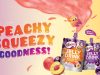 New Ribena jelly drink with blackcurrant juice and peach flavour