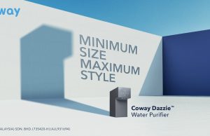 The All-New Coway DAZZIE Water Purifier is Minimum in Size but Maximum in Functionality and Style