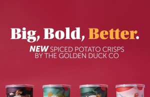 Try the new gourmet spiced potato crisps by The Golden Duck