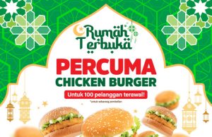 Marrybrown to Distribute Free Chicken Burgers at MB Raya Open House!