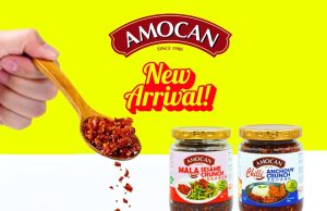 New AMOCAN Mala Sesame Crunch and Chili Anchovy Crunch