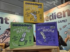 Oatbedient latest cafe series showcased at FHA Asia 2024