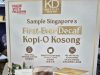 Singapore’s first ever Decaf Kopi-O Kosong debuts at FHA-Food & Beverage 2024