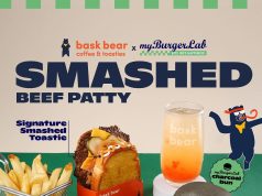 Bask Bear Coffee offers myBurgerLab smashed patty in burgers and toasties