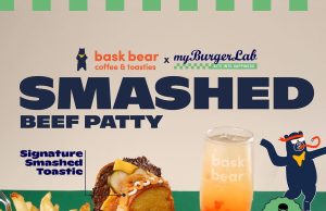Bask Bear Coffee offers myBurgerLab smashed patty in burgers and toasties