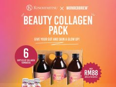 New Collagen Kombucha by WonderBrew x Kinohimitsu that nourishes inside out