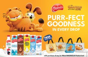 F&N MAGNOLIA and THE GARFIELD MOVIE are serving up purr-fect tasty goodness!