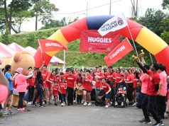Huggies Malaysia Celebrates Moms and Launches New Diaper with Fun Run
