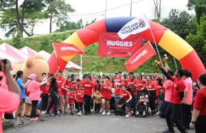 Huggies Malaysia Celebrates Moms and Launches New Diaper with Fun Run
