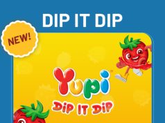 Yupi Dip It Dip brings the concept of dipping snacks into sauces to life in jelly gummies