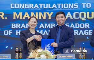 Hanuman Beverages Strikes Gold with Boxing Icon Manny Pacquiao!