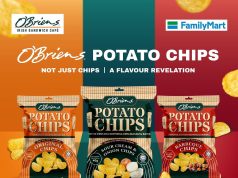 O’Briens Potato Chips now available at FamilyMart