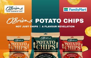 O’Briens Potato Chips now available at FamilyMart