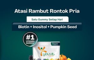 New Youvit Biotin+ Gummy helps improve hair health