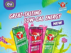 Low-calorie Carabao energy drinks launch into CU in Malaysia